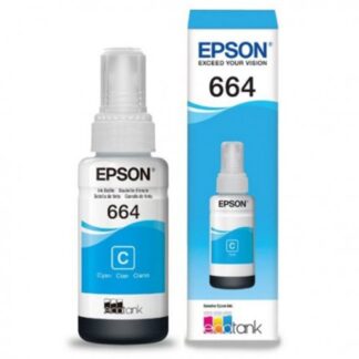 Tinta T664 Genérica para Impresoras Epson L210, L220, L355, L575, L395 y otros modelos compatibles. - Azul