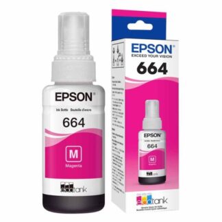 Tinta T664 Genérica para Impresoras Epson L210, L220, L355, L575, L395 y otros modelos compatibles. - Rojo
