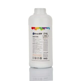 Orca - Tinta DTF Premium para impresoras Epson y otros modelos - Tinta DTF de Alta Calidad. - Blanco