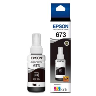 Tinta Original Epson T673 para Impresora EcoTank L800, L805, L810, L850, L1800. - Negro