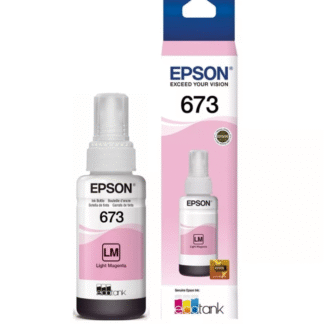 Tinta Original Epson T673 para Impresora EcoTank L800, L805, L810, L850, L1800. - Light Magenta